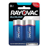 Pilha Alcalina Rayovac D