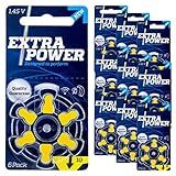 Pilha Auditiva 10 Extra Power Bateria Pr70 Kit 60 Unidades
