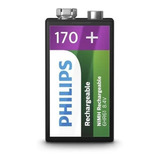 Pilha Bateria 9v Recarregável Ideal P/equipamentos Micofones