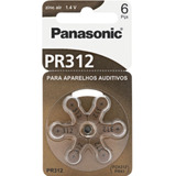 Pilha Bateria Auditiva 312 Panasonic Cartela