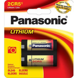 Pilha Bateria Panasonic 2cr5 6v Para Câmeras Digitais