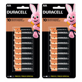 Pilha Duracell Alcalina Aa 16un