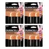 Pilha Duracell Alcalina Grande C/2 Unidades - Kit 4 Blisters