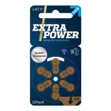 Pilha Extra Power 312 Botão - Kit De 6 Unidades
