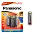 Pilha Panasonic Power Alkaline Aaa 6 Unidades