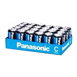 Pilha Panasonic Superhyper C Media Comum Caixa C 24 Unid 