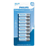 Pilha Pequna Aa 2a Alcalina Philips