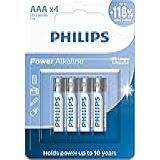 Pilha Philips Alcalina AAA 1 5V
