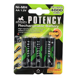 Pilha Recarregavel Aa 4800mah