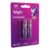 Pilha Recarregavel Aa Elgin