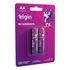 Pilha Recarregável Aa Pequena 2500mah Elgin Blister C/2 Unid