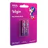 Pilha Recarregável Aaa Palito 900mah Elgin Blister 2 Unidades