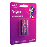 Pilha Recarregavel Aaa Palito