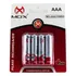 Pilha Recarregável Blister C/4 Unid Aaa Palito 1000mah Mox