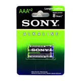 Pilha Sony Alcalina Aaa Com