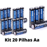 Pilhas Aa Panasonic Comum Kit C