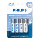 Pilhas Alcalinas Philips Aa 1 5v