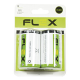 Pilhas Bateria D Zinco Flex Gold