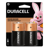 Pilhas Duracel Alcalina D