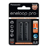 Pilhas Panasonic Recarregáveis Eneloop Pro Aa
