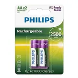 Pilhas Recarregavel Philips 2500mah