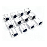 Pillow Block   Rolamento Linear 16mm  lm16uu  Kit 12 Peças