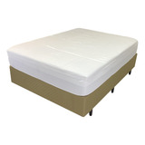 Pillow Top Espuma Soft Com Lençol Cama Queen 158x200x5