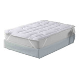 Pillow Top Suavitec Protetora De Colchão Solteiro Branco