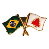 Pim Botom Broche Bandeira