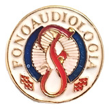 Pim Botom Broche Fonoaudiologia