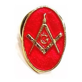 Pim Bótom Broche Maçonaria 15mm Folheado A Ouro De Qualidade