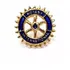 Pim Bótom Broche Rotary International Folheado A Ouro Lindo