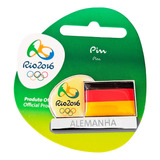 Pin Bandeira Da Alemanha Olimpiadas Rio