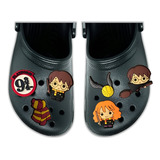 Pin Boton Enfeite Para Crocs Harry Potter Kit Com 7 Sortidos