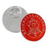 Pin Botton Broche Brigada E Cipa De 30 Mm - 50 Unidades