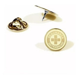Pin botton Broche Ouro Segurança Do Trabalho