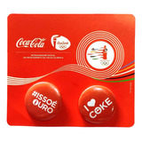 Pin Botton Olimpiadas Rio 2016 Coca
