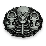 Pin Broche Botton Caveira