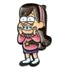 Pin Gravity Falls Mabel Pines #3 Broche Nerd Geek Criativo