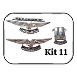 Pin Motorista Broche Botton Kit 11