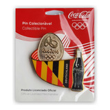 Pin Oficial Olimpiadas Rio 2016 Coca Cola Bandeira Alemanha