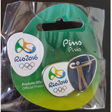 Pin Oficial Pictograma Tiro Com Arco Olimpiada Rio 2016
