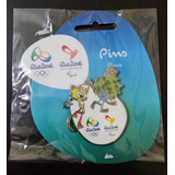 Pin Oficial Rio 2016 Mascotes Tom