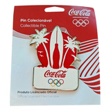 Pin Olimpiadas Rio 2016 Coca Cola Surf Estilo Rio De Janeiro