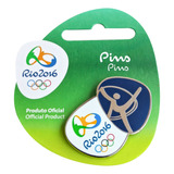 Pin Olimpiadas Rio 2016 Ginastica Ritmica Pictograma Oficial