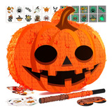 Pinata Muwoob Halloween Pumpkin Com 100 Tatuagens Para Crian