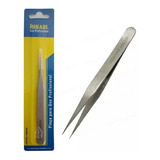 Pinça Aço Inox Antimagnético Ponta Reta 120mm Hk 10 Hikari
