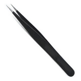 Pinça Antí estática Preta Inox Ds tools A Reta 125mm