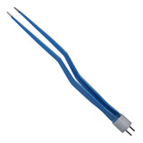 Pinça Baioneta Bipolar Com Cabo Em Silicone Autoclavável