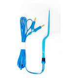 Pinça Bipolar Curva 2 0mm E Cabo Para Bisturi Elétrico 